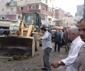 رصف 6 شوارع بمدينة بركة السبع في المنوفية بتكلفة مليون 664 ألف جنيه