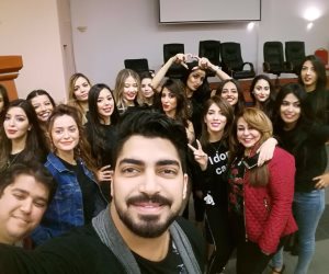 مينا عطا يحيي حفل ملكة جمال الجزائر