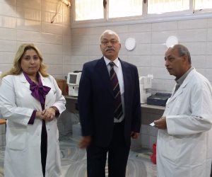 نائب رئيس جامعة الأزهر يجري زيارة مفاجئة لمستشفى الزهراء