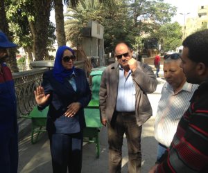 نائب محافظ القاهرة تتفقد استعداد الهيئة لمنظومة النظافة الجديدة بطره (صور)