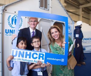 هيا بنت الحسين تستقبل نائب الأمين العام للأمم المتحدة للشؤون الإنسانية
