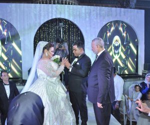 الصور الأولى من حفل زفاف "ويزو" نجمة مسرح مصر بحضور نجوم الفن