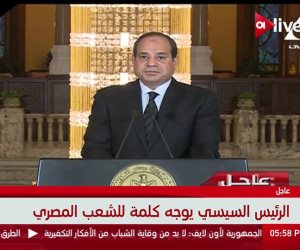 الرئيس السيسي: مصر تحارب الإرهاب نيابة عن العالم.. وسنرد بكل قوة (فيديو)