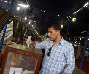 استئناف انتخابات الشمس بعد الإيقاف ربع ساعة بسبب الدعاية الانتخابية (صور)