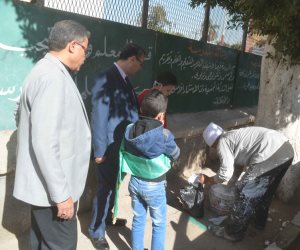 "مدارسنا نظيفة ومتطورة بأيدينا".. مبادرة تم إطلاقها بالمنيا