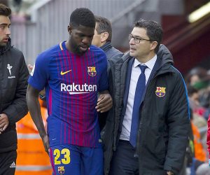 رسميا..صامويل أومتيتي يغيب 8 أسابيع عن برشلونة بسبب الإصابة