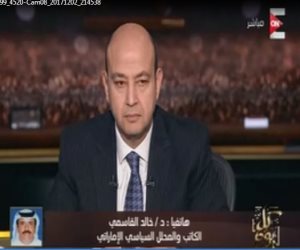 القاسمي لـ"ON E": "شفيق كان فى أحضان الإمارات وطعنها من الخلف"