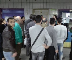 أمن محطة مترو الدقي للجمهور: "شوفوا مواصلة تانية"