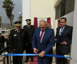 مساعد وزير الداخلية لقطاع السجون يفتتح مبنى جديد للترحيلات بسجون طرة