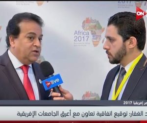 وزير التعليم العالى لـ ON Live: توقيع اتفاقية تعاون مع جامعة "ريجنت"