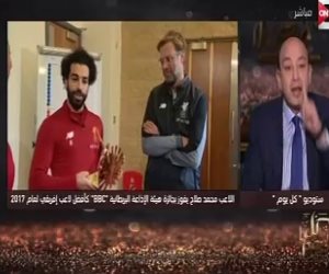 عمرو أديب عن محمد صلاح: يفكرون فى منحه الجنسية البريطانية