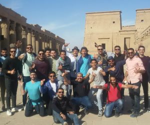 500 مشارك من الجامعات المصرية برحلات الأقصر وأسوان تحت رعاية وزارة الشباب 