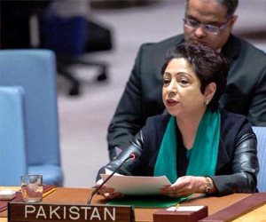 سفيرة باكستان لدى الأمم المتحدة تدين التصريحات العدوانية الأمريكية تجاه بلادها