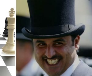 "الشطرنج" يفضح تميم.. قطر تواصل الكذب على السعودية 