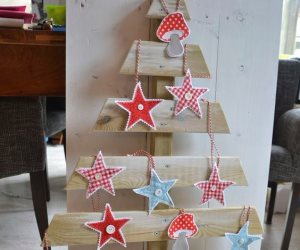 من الزراير والخشب هتعملى شجرة عيد الميلاد بخامات بسيطة ومتوفرة فى المنزل