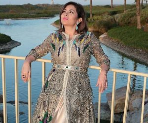 ديمة بياعة تتألق بالقفطان المغربي (صور) 