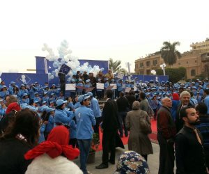 محافظة القاهرة تحتفل بحملة "خليك زى آدم" (صور)