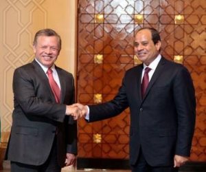 العاهل الأردني يهنئ الرئيس السيسي بفوزه في الانتخابات الرئاسية