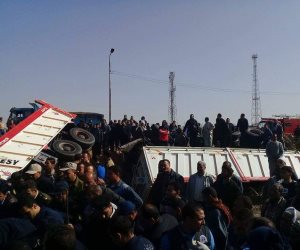 مصرع أمين شرطة وإصابة 8 أشخاص في حوادث متفرقة بالبحيرة (صور)