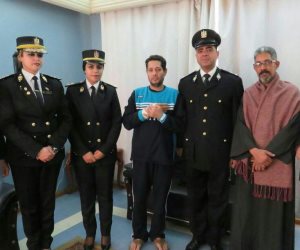وفد من حقوق الإنسان بالداخلية يزور مصابي حادث كنيسة حلوان الإرهابي (صور)