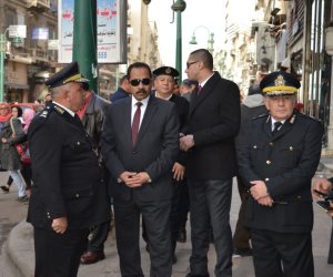 بمناسبة عيد الغطاس.. مدير أمن الإسكندرية يتفقد الخدمات الأمنية على الكنائس (صور)
