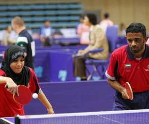 62 لاعبا يمثلون مصر فى تنس الطاولة بالاولمبياد الخاص بأبو ظبى 2018 (صور)