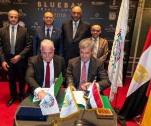 توقيع اتفاقية توأمة ما بين مدينتي شرم الشيخ و"استبونا" الإسبانية 