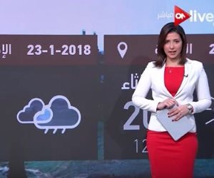 "ON Live" تعرض حالة الطقس اليوم الثلاثاء في القاهرة والمحافظات