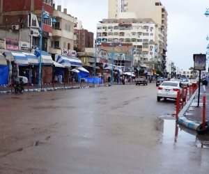 سقوط أمطار خفيفة ومتواصلة على مطروح والساحل الشمالي  (صور) 