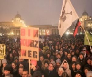 مظاهرات تجتاح فيينا ضد الحكومة النمساوية لهذا السبب