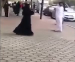 القصة الكاملة لرقص شاب وفتاة بشارع الفن بالسعودية (فيديو)