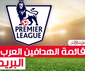 محمد صلاح يحتل المركز الثاني بقائمة الهدافين العرب في البريميرليج (انفوجراف)