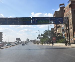 غلق مطلع الدائرى كليا من ميدان المنيب بسبب أعمال التوسعة لمدة 21 يوما
