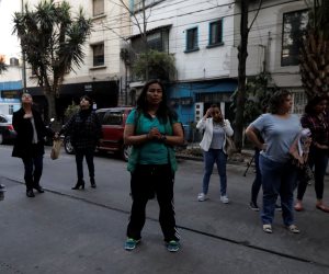 ذعر يجتاح شوارع المكسيك بعد الزلزال العنيف (صور) 