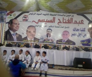 نواب القليوبية يدعمون السيسي في مؤتمر جماهيري حاشد بشبين القناطر (صور)