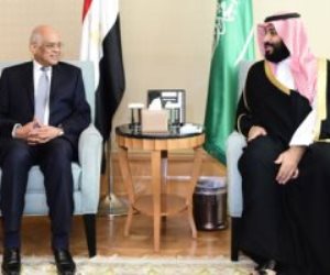 الأمير محمد بن سلمان يستقبل الدكتور علي عبدالعال بمقر إقامته فى القاهرة