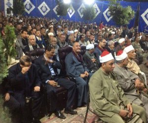 مؤتمر حاشد لدعم الرئيس السيسي في نجع حمادى بقنا ( صور  )
