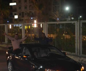 ائتلاف " يلا شباب " بالبحر الأحمر ينظم مسيرة بالسيارات لدعم الرئيس السيسى بالغردقة  (  صور   )