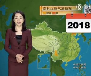 بنفس الشكل والهيئة والجمال..مذيعة صينية تقف أمام الكاميرا 22 عاما دون تأثير عوامل الزمن 