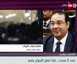 إيهاب الخولي: من أجل دماء الشهداء علينا المشاركة بفاعلية في انتخابات الرئاسة 