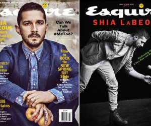 أناقة وشياكة "شيا لابوف" على غلاف مجلة Esquire (صور وفيديو)