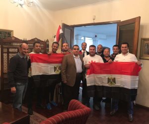 المصريون في جنوب أفريقيا: تحت المطر غنينا "تحيا مصر"