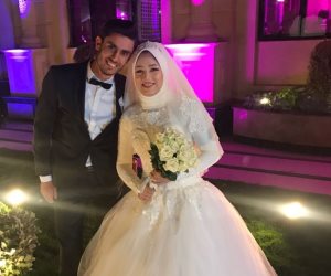 أحمد الشناوي يحتفل بزفافه وسط لاعبي بتروجت ودجلة 