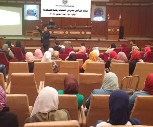 غرفة عمليات شبابية بالنيل للإعلام ببنها لدعم الانتخابات الرئاسية