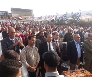 أهالى أبو كبير شرقية يؤيدون الرئيس السيسي لفترة رئاسية ثانية (صور)