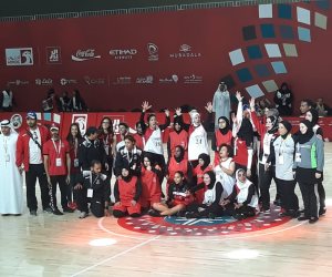 منتخب السلة للبنات يفوز على الإمارات في أبو ظبي (صور) 