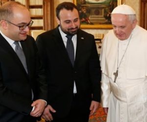 بابا الفاتيكان يستقبل حاكمي جمهورية سان مارينو   