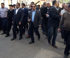 أول ظهور لمدير أمن الإسكندرية بعد نجاته من محاولة الاغتيال: أنا فداء مصر (صور وفيديو)