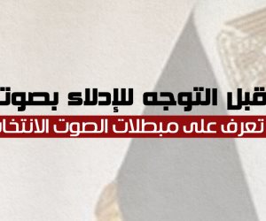 قبل التوجه للإدلاء بصوتك.. تعرف على مبطلات الصوت الانتخابي (إنفوجراف)