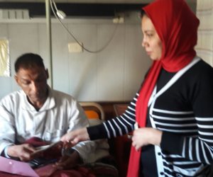 صرف إعانات التضامن لمصابين من المدنيين في حادث الإسكندرية 